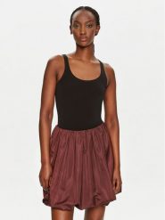 Wolford Body Jamaika 75085 Czarny Slim Fit. Czarne body i gorsety Wolford, bez wzorów, z bawełny, bez ramiączek. Za 599.99 zł.
