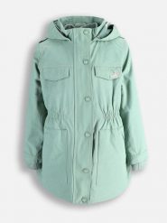 Coccodrillo Parka w kolorze khaki rozmiar: 98. Brązowe płaszcze Coccodrillo, bez wzorów, bez kaptura. Za 165.99 zł.