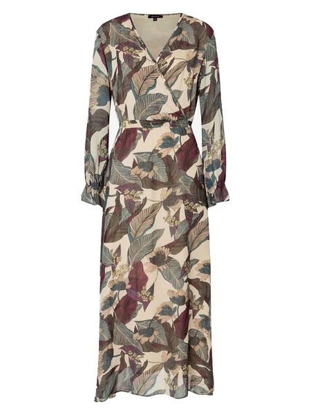 More & More Sukienka w kolorze beżowo-zielonym rozmiar: 38. Brązowe sukienki More & More, bez wzorów, z wiskozy, bez kołnierzyka, bez ramiączek, maxi. Za 149.66 zł.