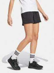 Adidas Szorty sportowe Essentials Small Logo JH3685 Czarny Loose Fit. Czarne szorty sportowe adidas, bez wzorów, z syntetyku. Za 89.99 zł.