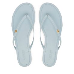 Japonki LAUREN RALPH LAUREN. Niebieskie japonki Lauren Ralph Lauren, bez wzorów. Za 379.99 zł.