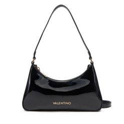 Torebka Valentino. Czarne torebki klasyczne Valentino, bez wzorów, klasyczne, bez dodatków. Za 449.99 zł.