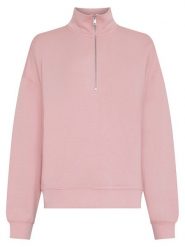 MOSS COPENHAGEN Bluza w kolorze jasnoróżowym rozmiar: XS/S. Różowe bluzy Moss Copenhagen, s, bez wzorów, bez kaptura. Za 164.95 zł.