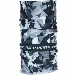 Geometryczna Chusta Polartech Unisex Dla Dorosłych. Szare chusty Viking, bez wzorów, z materiału. Za 94.99 zł.