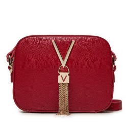 Torebka Valentino. Czerwone listonoszki Valentino, bez wzorów, bez dodatków. Za 349.99 zł.