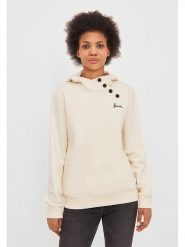 Bench Bluza w kolorze kremowym rozmiar: 40. Brązowe bluzy Bench, bez wzorów, z kapturem. Za 140.95 zł.