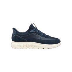 Buty sportowe damskie Geox Spherica Plus. Niebieskie buty treningowe Converse, bez wzorów, z zamszu, bez zapięcia, trekkingowe. Za 443.00 zł.
