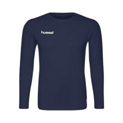 Koszulka termoaktywna z długim rękawem dla dorosłych Hummel First Performance. Niebieskie bielizna termoaktywna damska Hummel, bez wzorów, z jersey, bez ramiączek. W wyprzedaży za 84.45 zł.