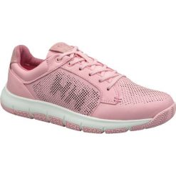 Buty Helly Hansen Skagen Pier Leather Shoe W 11471-181 różowe. Czerwone buty treningowe bez wzorów, z materiału, bez zapięcia. Za 426.62 zł.