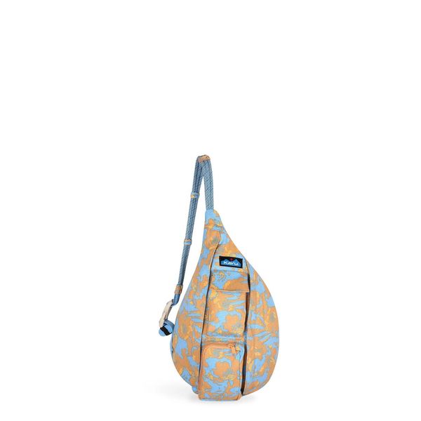 Plecak miejski Kavu Mini Rope Bag - sky bloom. Brązowe plecaki KAVU, bez wzorów, bez dodatków. Za 156.99 zł.