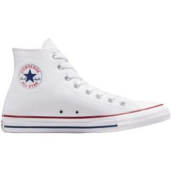 Trampki Converse Chuck Taylor All Star Hi, Dla obu płci. Białe buty sportowe lifestyle Converse, bez wzorów, bez zapięcia. Za 490.00 zł.