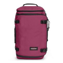 Torba sportowa konwertowalna z kieszonką Eastpak Carry. Czerwone torby sportowe Eastpak, bez wzorów, z materiału. Za 385.80 zł.