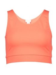 Hanro Top w kolorze pomarańczowym rozmiar: S. Pomarańczowe topy Hanro, s, bez wzorów, bez kołnierzyka, bez ramiączek. Za 154.07 zł.