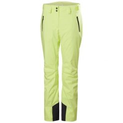 Spodnie narciarskie dla kobiet Helly Hansen Legendary. Zielone spodnie narciarskie Helly Hansen, bez wzorów, narciarskie. Za 865.45 zł.