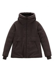 Jeanne Baret Kurtka zimowa "Anemone" w kolorze brązowym rozmiar: 34. Brązowe kurtki Jeanne Baret, na zimę, m, bez wzorów, z puchu, bez kaptura. Za 682.45 zł.