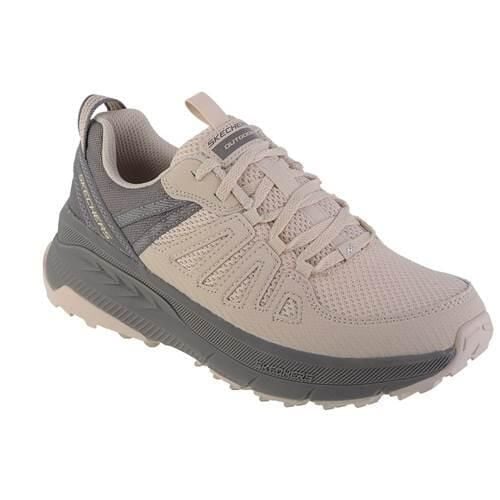 Buty do chodzenia damskie Skechers Switch Back Cascades. Brązowe buty sportowe lifestyle Skechers, bez wzorów, z gumy, sportowe, bez zapięcia, skechers sport. Za 472.00 zł.