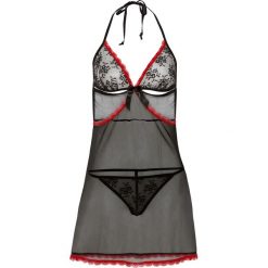 Sukienka dzianinowa bonprix czarno-biały. Czarne stringi bonprix, bez wzorów, z dzianiny, klasyczne, bez kołnierzyka, bez ramiączek, dopasowane. Za 109.99 zł.
