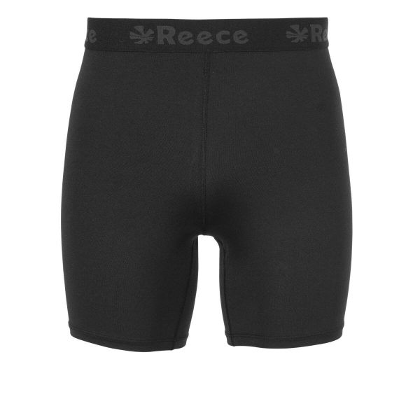 Szorty Reece Australia Essence Baselayer. Czarne szorty sportowe REECE, bez wzorów, z elastanu. Za 142.50 zł.