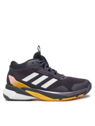 Adidas Buty halowe Crazyflight 5 Mid Indoor IG1610 Czarny. Czarne buty treningowe adidas, bez wzorów, z materiału, bez zapięcia. Za 749.99 zł.