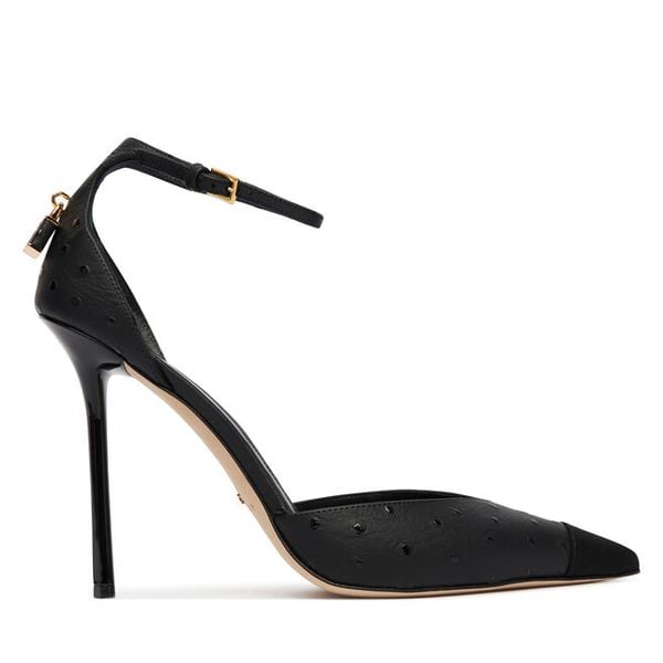 Szpilki Elisabetta Franchi. Czarne szpilki Elisabetta Franchi, bez wzorów, bez obcasa, na szpilce, bez zapięcia. Za 2,089.99 zł.