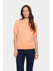 SAINT TROPEZ Sweter w kolorze pomarańczowym rozmiar: XXL. Pomarańczowe swetry Saint Tropez, s, bez wzorów, z wiskozy, klasyczne, bez ramiączek. Za 69.99 zł.