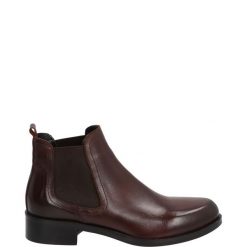 SZTYBLETY DAMSKIE P07 CRUST SUDAN. Botki Venezia, bez wzorów, ze skóry, bez obcasa, bez zapięcia. Za 259.00 zł.