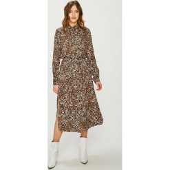 Answear - Sukienka Animal Me. Sukienki marki ANSWEAR. W wyprzedaży za 119.90 zł.