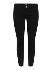 Pieces Jeansy 17144586 Czarny Skinny Fit. Czarne jeansy Pieces, xl, bez wzorów, z bawełny. Za 99.99 zł.