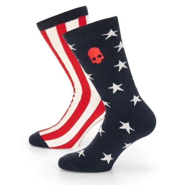 Skarpety sportowe Hydrogen USA Socks 36/40 2 Pary. Białe skarpetki HYDROGEN, bez wzorów. Za 119.99 zł.