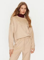Weekend Max Mara Bluza Laghi 2425926032 Beżowy Relaxed Fit. Brązowe bluzy Weekend Max Mara, l, bez wzorów, z syntetyku, bez kaptura. Za 599.99 zł.
