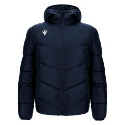 Kurtka puchowa Macron Arctic. Czarne kurtki Macron, xl, bez wzorów, z gumy, sportowe, z kapturem. Za 400.90 zł.