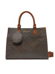 Valentino Torebka Lady Re VBS8GT04 Brązowy. Brązowe torebki klasyczne Valentino, bez wzorów, ze skóry, bez dodatków. Za 389.99 zł.