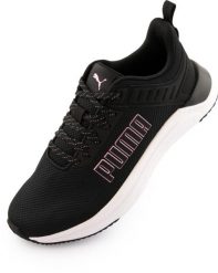 Puma Softride Astro T Sportowe Buty Unisex - Czarny/Koralowy 36. Czarne buty treningowe Puma, bez wzorów, z materiału, bez zapięcia, na fitness i siłownię. Za 158.53 zł.