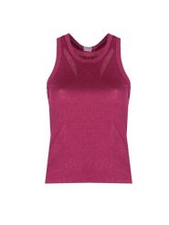 Pinko Top "Valutare" | 100326 A0KG | Kobieta | Bordowy. Czerwone topy Pinko, s, bez wzorów, z elastanu, eleganckie, bez kołnierzyka, bez ramiączek. W wyprzedaży za 209.00 zł.