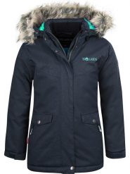 Trollkids Parka "Oslo XT" w kolorze antracytowo-miętowym rozmiar: 128. Czarne płaszcze Trollkids, s, bez wzorów, bez kaptura. Za 255.94 zł.