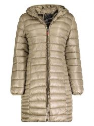 Geographical Norway Płaszcz pikowany "Annecy" w kolorze oliwkowym rozmiar: XXL. Zielone płaszcze Geographical Norway, xxl, bez wzorów, bez kaptura. Za 150.02 zł.