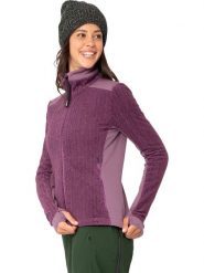 LaMunt Kurtka polarowa "Jenny" w kolorze fioletowym rozmiar: 40. Różowe kurtki LaMunt, bez wzorów, z polaru, bez kaptura. Za 390.92 zł.