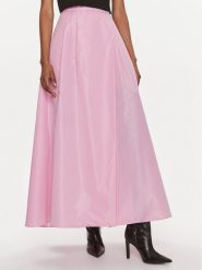 Pinko Spódnica trapezowa 100543 Y3LE Różowy Regular Fit. Czerwone spódnice Pinko, bez wzorów, z syntetyku, trapezowe. Za 749.99 zł.
