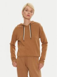Boss Bluza CP Stripe 50524760 Beżowy Regular Fit. Brązowe bluzy Boss, l, bez wzorów, z bawełny, bez kaptura. Za 319.99 zł.