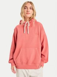 Quiksilver Bluza Essential EQWFT03191 Czerwony Oversize. Czerwone bluzy Quiksilver, s, bez wzorów, z bawełny, bez ramiączek, bez kaptura. Za 299.99 zł.