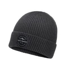 Czapka Beanie Unisex Fjord Nansen Legacy. Szare czapki zimowe Fjord Nansen, z aplikacjami, z dzianiny. Za 89.99 zł.
