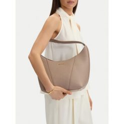 Torebka GINO ROSSI. Brązowe torebki klasyczne Gino Rossi, bez wzorów, klasyczne, bez dodatków. Za 469.99 zł.