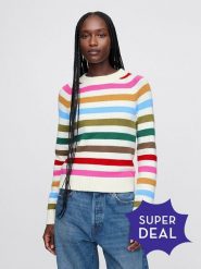 GAP Sweter ze wzorem rozmiar: XXL. Swetry GAP, xxl, bez wzorów, ze splotem, bez ramiączek. Za 110.04 zł.