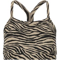 Biustonosz dla kobiet Athlecia Larissa. Brązowe biustonosze sportowe Athlecia, bez wzorów. Za 195.50 zł.