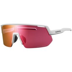 Rowerowe okulary przeciwsłoneczne TECHNIUM 2 L Ridescape Road, białe. Białe okulary przeciwsłoneczne Shimano, bez wzorów. Za 445.00 zł.