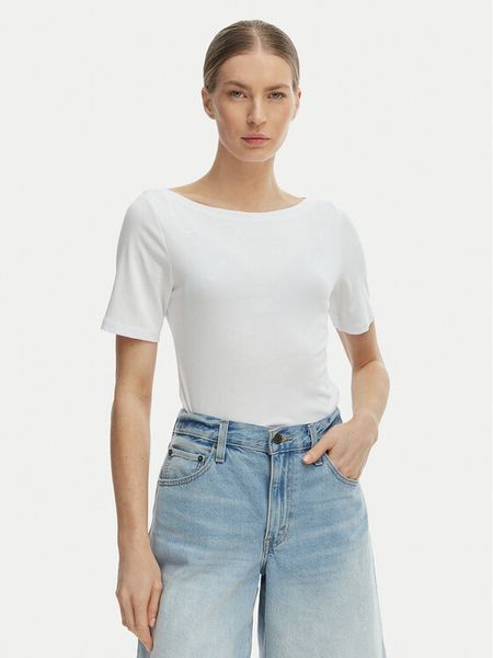 ONLY T-Shirt Free 15367559 Biały Regular Fit. Białe t-shirty ONLY, l, bez wzorów, z syntetyku, bez kołnierzyka, bez ramiączek. Za 72.99 zł.