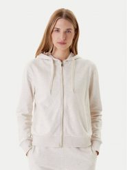 Guess Bluza O5RQ01 KCO31 Beżowy Regular Fit. Brązowe bluzy Guess, xs, z aplikacjami, z bawełny, bez kaptura. Za 299.99 zł.