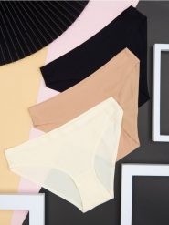 Majtki figi 3 pack - czarny. Czarne figi Sinsay, bez wzorów, z materiału. Za 25.99 zł.