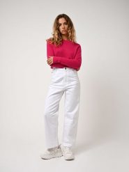 AUTHENTIC CASHMERE Kaszmirowy sweter "Ecrin" w kolorze różowym rozmiar: M. Różowe swetry AUTHENTIC CASHMERE, m, bez wzorów, z kaszmiru, bez ramiączek. Za 326.99 zł.