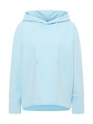 ELBSAND Bluza "Danea" w kolorze błękitnym rozmiar: M. Niebieskie bluzy ELBSAND, m, bez wzorów, bez ramiączek, z kapturem. Za 175.31 zł.